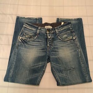 G-STAR RAW 3301 KBWG 100 Denim 33x32 fly button